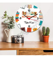Kütüphaneci Duvar Saati