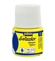 Pebeo Setacolor Opak Kumaş Boyası 17 LEMON YELLOW 