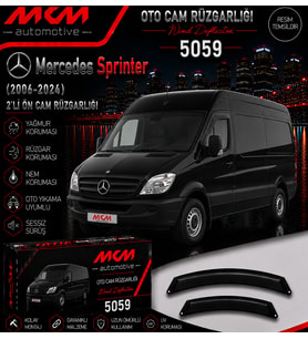 Mercedes Sprinter (2006-2024) 2'Li Ön Mugen Cam Rüzgarlığı