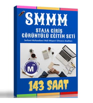 SMMM Staja Giriş Görüntülü Eğitim Seti (143 Saat)