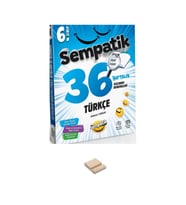 Ünlüler Karması 6. Sınıf Sempatik Türkçe 36 Haftalık Kazanım Denemeleri + Telefon Standı