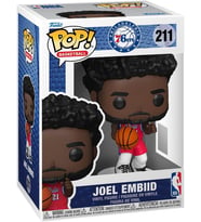 Funko Pop! Nba: 76Ers - Joel Embiid - Nba Players - Vinil Koleksiyon Figürü - Hediye Fikri - Resmi T (Krem)