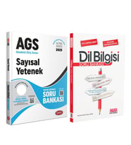 Data Yayınları 2025 AGS Ultra Serisi Sayısal Yetenek ve AKM Dil Bilgisi Soru Bankası Seti 2 Kitap