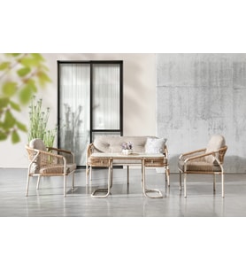 Martin Mini Bahçe Balkon Oturma Grubu