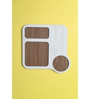 Birinci Sınıf Ahşap Lazer Kesim MDF Yemek Servis ve Sunum Tahtası