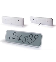 Lexon SCRIPT LCD Saat Beyaz LR133W