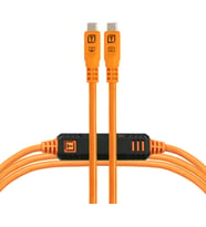 USB Özel Veri Aktarımı, 15' (4.6M) Düz - Düz Kablo - Turuncu