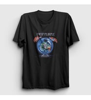 Presmono Unisex Siyah Slaves and Masters Deep Purple T-Shirt 60771tt