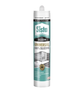 Sista Şeffaf Silikon 280 ml Kartuş 20 Adet / 1 Koli (Renksiz)