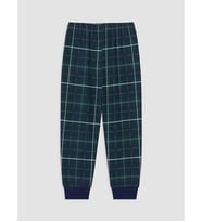 LCW Kids Lacivert Ekose Erkek Çocuk Pijama Alt