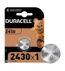 Duracell CR2430 Lityum Tekli Pil