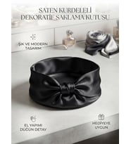 Kurdeleli Dekoratif Aksesuar Kutusu