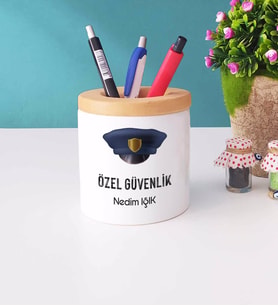 Özel Güvenlik Tasarımlı Kişiye Özel Güvenlik Kalemlik