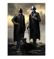 Daft Punk Hediyelik Mdf Tablo