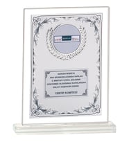 ODAK KUPA - Cam Plaketler - CM-082 B - 18x21 cm
