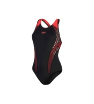 Speedo Plmt Pt Lnbk Kadın Yüzücü Mayosu 8-00305414841 Siyah