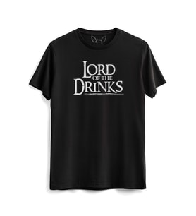 Lord Of Drinks Çocuk Siyah Tshirt