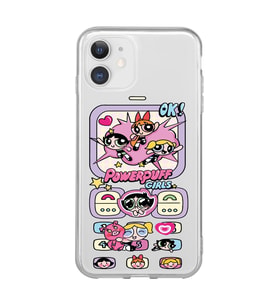 Iphone 11 Uyumlu Powerpuff Girls Tasarımlı Şeffaf Telefon Kılıfı