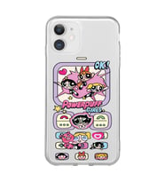 Iphone 11 Uyumlu Powerpuff Girls Tasarımlı Şeffaf Telefon Kılıfı