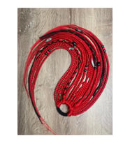 Rasta Mix Afrika Örgü Toka 15'li 50cm - Kırmızı