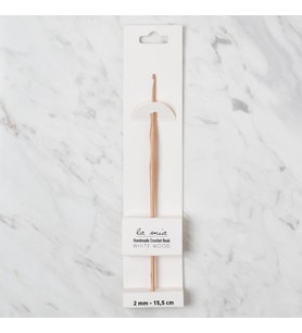 La Mia Whitewood 2 Mm 15.5 Cm Ahşap Yün Tığ