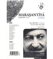 Maraşantiya Dergi 15. Sayı Ocak-Şubat-Mart 2025 (STD)