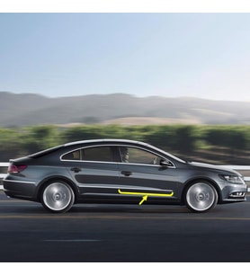 VW Passat CC 2013-2017 Sağ Ön Kapı Çıtası Kromaj 3C8853072B