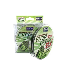 Asso Evergreen 8X 130Mt İp Misina 0,12mm