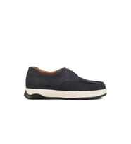 Ayakmod Lacivert Nubuk Hakiki Deri Erkek Casual Ayakkabı Premium 8212 M (DENIM-LACIVERT)