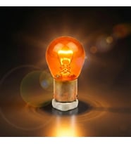 Osram BAU15S/7507 PY21W 12V Yakın Tırnak Oto Sinyal Lambası Ampulü 93 Tek Duy 1 Adet Turuncu