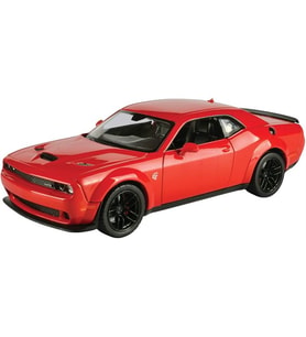 Motor Max 1:24 2018 Dodge Challenger SRT Hellcat Widebody Die-Cast Kırmızı Model Araba
