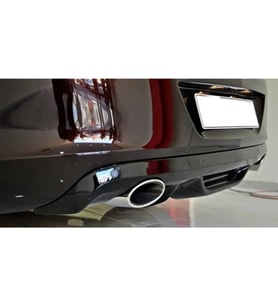 Opel Astra J Sedan Difüzör Parlak Siyah Plastik Arka Difizör