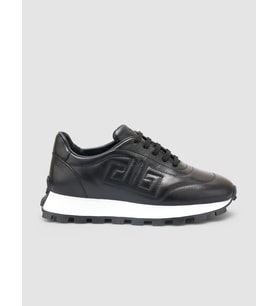 %100 Hakiki Deri Siyah Kadın Sneaker