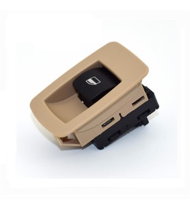 BMW E87 1 SERİSİ TEKLİ CAM AÇMA DÜĞMESİ ANAHTARI 2007--2012 BEJ