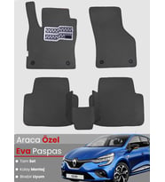 Renault Clio 5 Hatchback (2020-2025) Uyumlu EVA Paspas Tam Set – Birebir Uyum,Araca Özel Tasarım