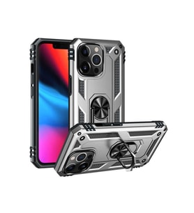 Apple iPhone 13 Pro Max Uyumlu Kılıf Zore Vega Kapak (Gri)