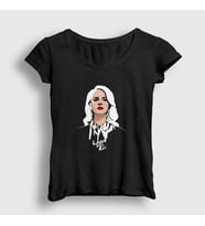 Presmono Kadın Siyah Ldr Lana Del Rey T-Shirt 156319tt