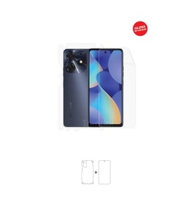Tecno Spark 10 Pro Full Kaplama Ön Arka ve Yan 360 Derece Kaplayan Hd Film