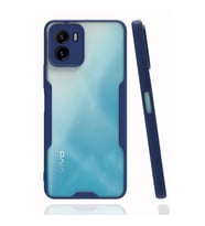 Vivo Y15s Kılıf Platin Silikon - Lacivert