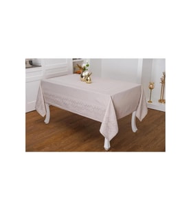 Ezgi Lüx Jakar Polycotton Kumaş Taş Masa Örtüsü 160x220 Cm - 1069 (Standart)