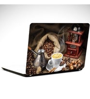 Fincanda Kahve Laptop Sticker 12 İnch (29X24CM)