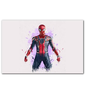 Cakatabloo Spider Man Taslak Çizim MDF Tablo