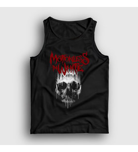 Presmono Unisex Siyah Skull Motionless In White Atlet 166530tt