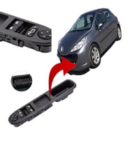 Peugeot 207 Sol Ön Ikili Cam Açma Dügmesi Anahtari 2006-2012 366656637