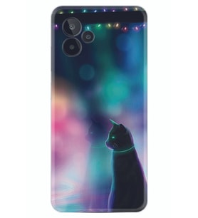 General Mobile GM 24 Pro Kılıf Silikon Desen Özel Seri Window Cat 1787