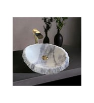 Gamze Leylak Dışı Patlatma Su Damlası Lavabo-210