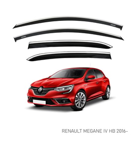 EKİCİLER RENAULT MEGANE IV SD 2016 SONRASI KROMLU CAM RÜZGARLIĞI