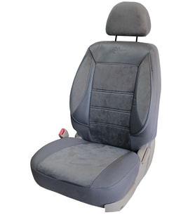 Volkswagen Golf 7  Uyumlu Tay Tüyü Kumaş Oto Koltuk Kılıfı - DÜZ FÜME (Karışık)