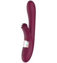 Isıtmalı Şarjlı LCD Ekranlı 10 Titreşim Modlu Vibratör 23 cm