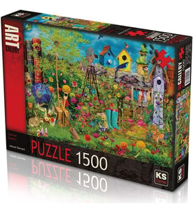 KS Games 1500 Parça Puzzle Summer Garden Lisanslı Ürün